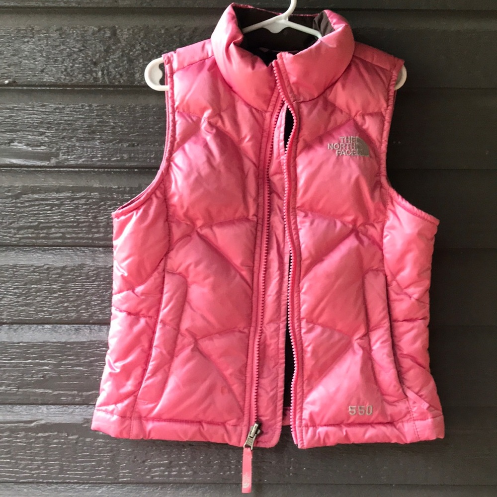 Girl’s puffer vest by North Face